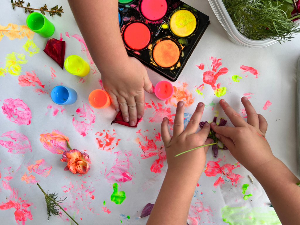 flower printing